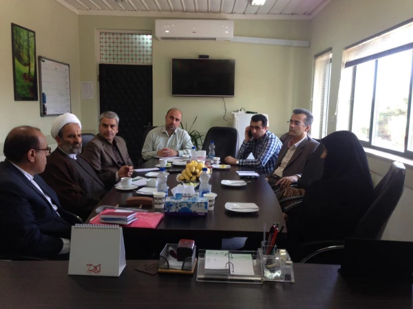 جلسه هم اندیشی مسئولین دانشگاه فرهنگیان با حجت الاسلام درودی، معاون امور استان ها و مسئول ستاد همکاری حوزه های علمیه و وزارت آموزش و پرورش 2