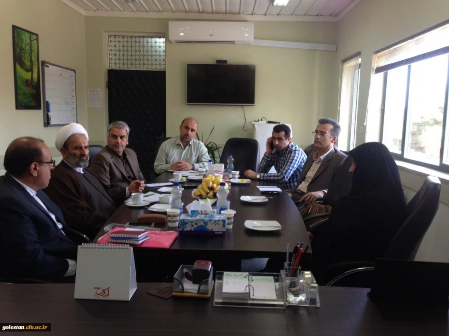 جلسه هم اندیشی مسئولین دانشگاه فرهنگیان با حجت الاسلام درودی، معاون امور استان ها و مسئول ستاد همکاری حوزه های علمیه و وزارت آموزش و پرورش 2