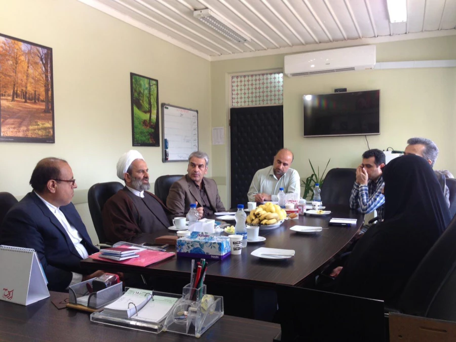 جلسه هم اندیشی مسئولین دانشگاه فرهنگیان با حجت الاسلام درودی، معاون امور استان ها و مسئول ستاد همکاری حوزه های علمیه و وزارت آموزش و پرورش 4