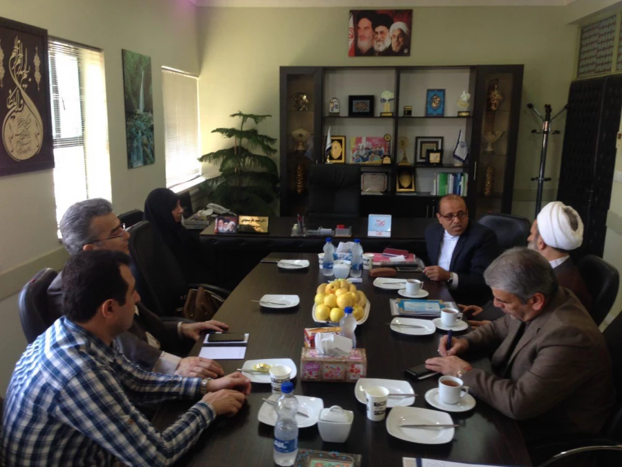 جلسه هم اندیشی مسئولین دانشگاه فرهنگیان با حجت الاسلام درودی، معاون امور استان ها و مسئول ستاد همکاری حوزه های علمیه و وزارت آموزش و پرورش 5