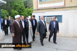 افتتاح سالن تربیت بدنی و سایت رایانه پردیس آیت الله خامنه ای گرگان با حضور استاندار گلستان 8