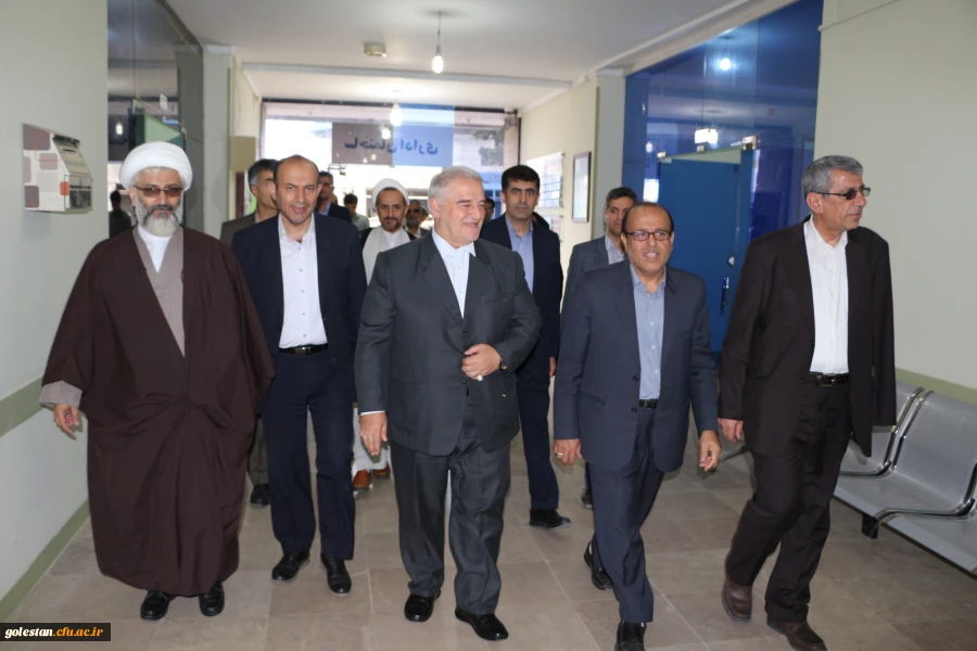 افتتاح سالن تربیت بدنی و سایت رایانه پردیس آیت الله خامنه ای گرگان با حضور استاندار گلستان 10