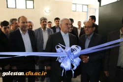 افتتاح سالن تربیت بدنی و سایت رایانه پردیس آیت الله خامنه ای گرگان با حضور استاندار گلستان 12