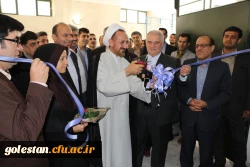 افتتاح سالن تربیت بدنی و سایت رایانه پردیس آیت الله خامنه ای گرگان با حضور استاندار گلستان 13