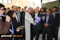 افتتاح سالن تربیت بدنی و سایت رایانه پردیس آیت الله خامنه ای گرگان با حضور استاندار گلستان 14