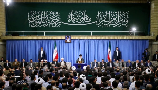 محفل انس با قرآن کریم در حسینیه امام خمینی(ره)با حضور رهبر معظم انقلاب 3