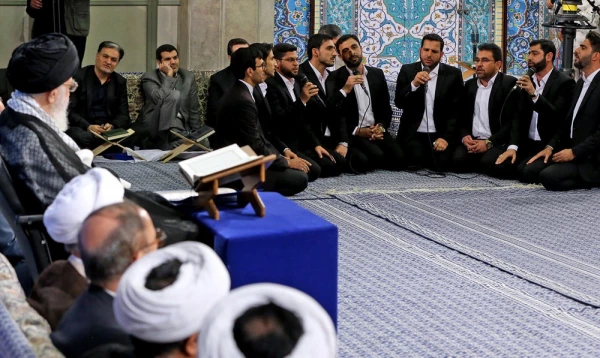 محفل انس با قرآن کریم در حسینیه امام خمینی(ره)با حضور رهبر معظم انقلاب 3
