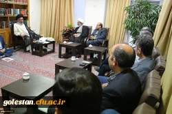 حضرت آیت الله نور مفیدی در دیداربا اعضای ستادگرامیداشت یاد وخاطره 25 دانشجو معلم شهید دانشگاه فرهنگیان استان گلستان:
ارزش های شهدا در جامعه باید نفوذ کند. 5