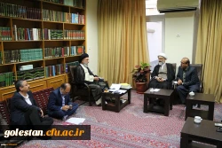 حضرت آیت الله نور مفیدی در دیداربا اعضای ستادگرامیداشت یاد وخاطره 25 دانشجو معلم شهید دانشگاه فرهنگیان استان گلستان:
ارزش های شهدا در جامعه باید نفوذ کند. 6