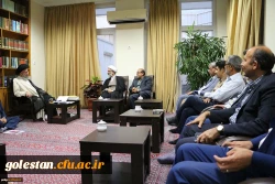 حضرت آیت الله نور مفیدی در دیداربا اعضای ستادگرامیداشت یاد وخاطره 25 دانشجو معلم شهید دانشگاه فرهنگیان استان گلستان:
ارزش های شهدا در جامعه باید نفوذ کند. 3