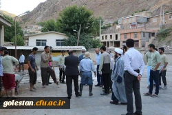 بازدید سرپرست دانشگاه فرهنگیان از اردوی جهادی دانشجو معلّمان بسیجی پردیس آیت الله خامنه ای گرگان 3