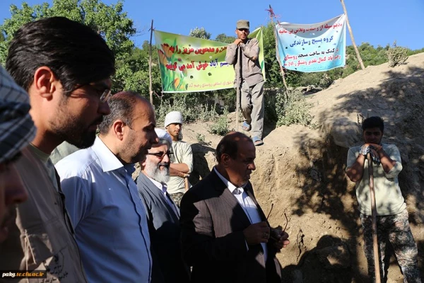 بازدید سرپرست دانشگاه فرهنگیان از اردوی جهادی دانشجو معلّمان بسیجی پردیس آیت الله خامنه ای گرگان 4