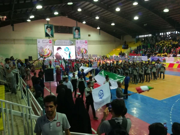 حضور دانشجویان پسر استان گلستان در بیست و سومین المپیاد ورزشی دانشجومعلمان دانشگاه فرهنگیان 2