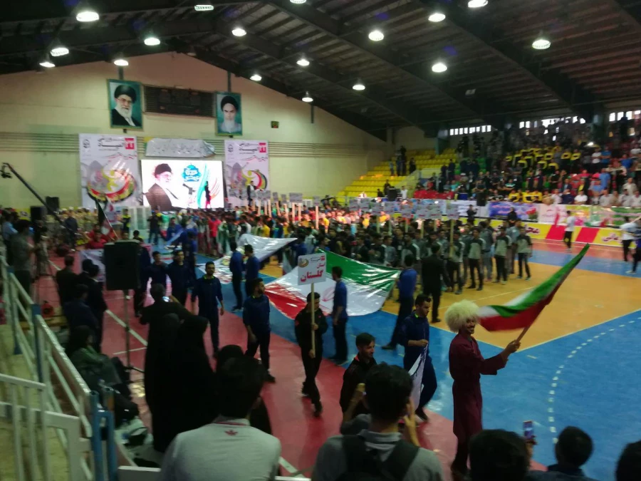 حضور دانشجویان پسر استان گلستان در بیست و سومین المپیاد ورزشی دانشجومعلمان دانشگاه فرهنگیان 3