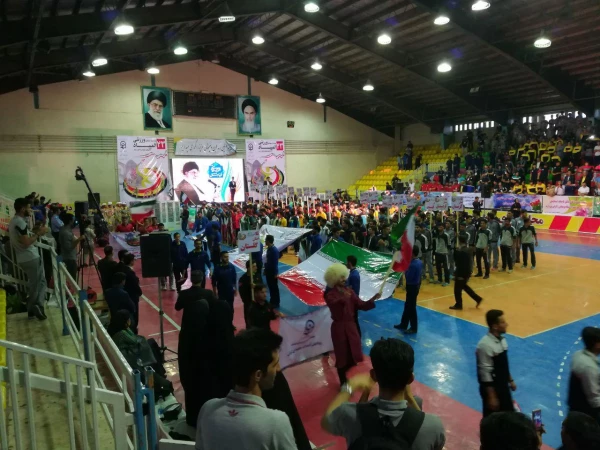 حضور دانشجویان پسر استان گلستان در بیست و سومین المپیاد ورزشی دانشجومعلمان دانشگاه فرهنگیان 4