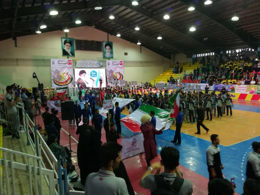 حضور دانشجویان پسر استان گلستان در بیست و سومین المپیاد ورزشی دانشجومعلمان دانشگاه فرهنگیان 4