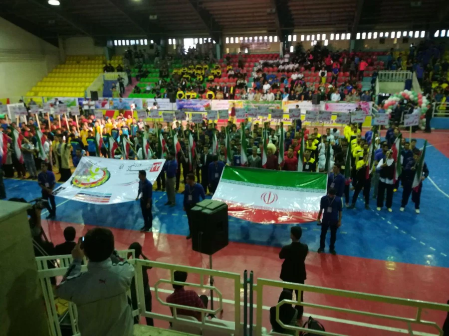 حضور دانشجویان پسر استان گلستان در بیست و سومین المپیاد ورزشی دانشجومعلمان دانشگاه فرهنگیان 6