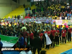 حضور دانشجویان پسر استان گلستان در بیست و سومین المپیاد ورزشی دانشجومعلمان دانشگاه فرهنگیان 14
