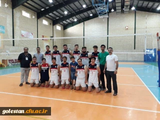 کسب مقام سوم تیم والیبال  پردیس آیت الله خامنه ای در المپیاد دانشجویان دانشگاه فرهنگیان سراسر کشور
