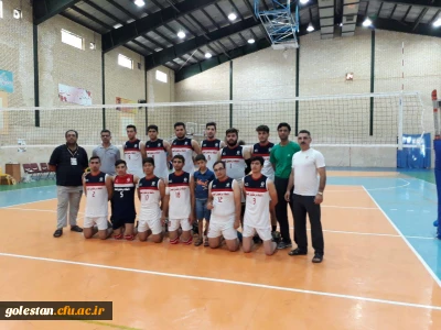 کسب مقام سوم تیم والیبال  پردیس آیت الله خامنه ای در المپیاد دانشجویان دانشگاه فرهنگیان سراسر کشور