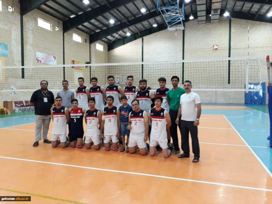 کسب مقام سوم تیم والیبال  پردیس آیت الله خامنه ای در المپیاد دانشجویان دانشگاه فرهنگیان سراسر کشور 2