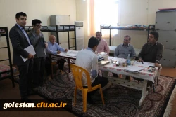 بازدید دکتر رجنی معاون هماهنگی استان از فرایند مصاحبه پردیس آیت ا... خامنه ای گرگان صبح امروز 96/6/13 2