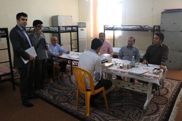 بازدید دکتر رجنی معاون هماهنگی استان از فرایند مصاحبه پردیس آیت ا... خامنه ای گرگان صبح امروز 96/6/13 2