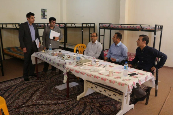 بازدید دکتر رجنی معاون هماهنگی استان از فرایند مصاحبه پردیس آیت ا... خامنه ای گرگان صبح امروز 96/6/13 4