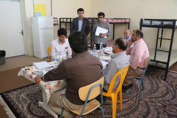 بازدید دکتر رجنی معاون هماهنگی استان از فرایند مصاحبه پردیس آیت ا... خامنه ای گرگان صبح امروز 96/6/13 3