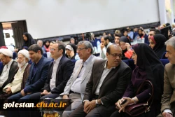 دکتر مهرمحمدی در مراسم دانش آموختگی دانشجویان گلستان:
به منظور توسعه حرفه ای دانشجو معلمان به زودی شبکه اختصاصی یادگیری در دانشگاه فرهنگیان راه اندازی می شود 11