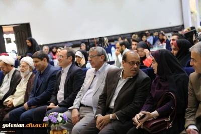 جشن دانش آموختگی دانشجومعلمان پردیس امام خمینی(ره) باحضور دکترمهرمحمدی و دکتر ضیاء هاشمی و جمعی از مسئولین دانشگاهی و نهادهای استانی، اساتید و دانشجومعلّمان در گرگان برگزار شد.