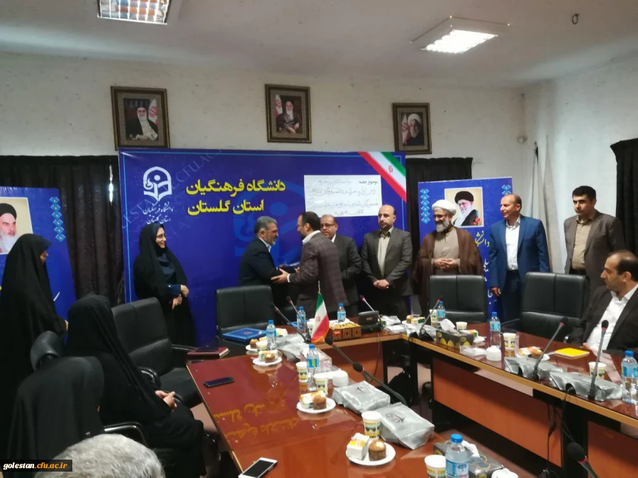 دکترمسعودی در مراسم تکریم و معارفه رئیس اداره حراست دانشگاه فرهنگیان مطرح کرد:
در دانشگاه فرهنگیان که وظیفه تربیت معلم را به عهده دارد، وظیفه مسئول حراست سنگین تر است. 6