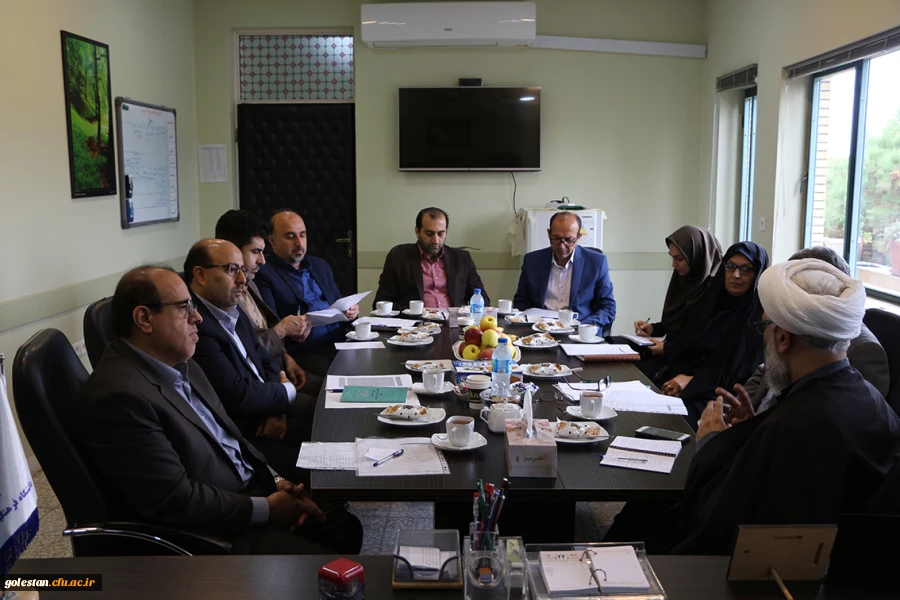 تشکیل اولین جلسه شورای امر به معروف و نهی از منکر دانشگاه فرهنگیان گلستان 2