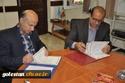 جلسه عقدتقاهم نامه بین دانشگاه فرهنگیان و مرکز بهداشت استان برگزار گردید. 6