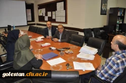 جلسه عقدتقاهم نامه بین دانشگاه فرهنگیان و مرکز بهداشت استان برگزار گردید. 8