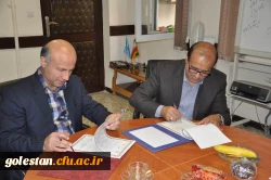 جلسه عقدتقاهم نامه بین دانشگاه فرهنگیان و مرکز بهداشت استان برگزار گردید. 10