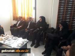 نشست صمیمانه دکتر مسعودی سرپرست دانشگاه فرهنگیان استان با اساتید پردیس آیت الله خامنه ای 2