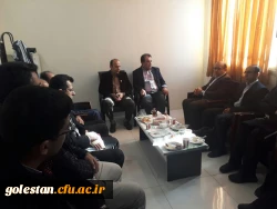 نشست صمیمانه دکتر مسعودی سرپرست دانشگاه فرهنگیان استان با اساتید پردیس آیت الله خامنه ای 4