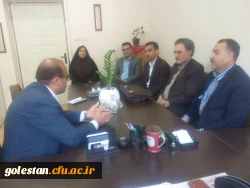 نشست صمیمانه رئیس دانشگاه فرهنگیان استان گلستان با اساتید پردیس امام خمینی (ره) به مناسبت هفته کیفیت آموزش 2