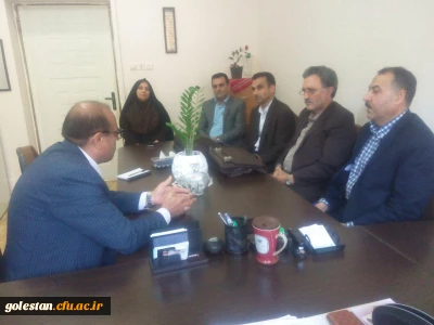 نشست صمیمانه رئیس دانشگاه فرهنگیان استان گلستان با اساتید پردیس امام خمینی (ره) به مناسبت هفته کیفیت آموزش