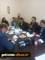 نشست صمیمانه رئیس دانشگاه فرهنگیان استان گلستان با اساتید پردیس امام خمینی (ره) به مناسبت هفته کیفیت آموزش 2