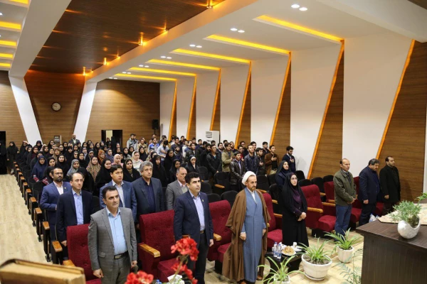 مراسم گرامیداشت هفته پژوهش دانشگاه فرهنگیان استان گلستان به مبزبانی پردیس امام خمینی «ره» گرگان برگزار گردید. 4