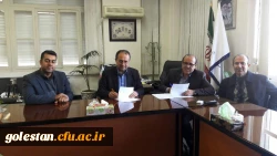 تفاهم نامه همکاری مشترک  علمی- پژوهشی فی مابین دانشگاه مازندران و دانشگاه فرهنگیان استان گلستان ، دکتر سید خلاق میرنیا و دکتر محمد باقر مسعودی 3