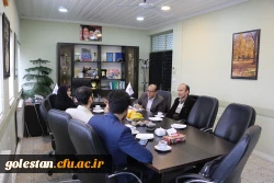 ملاقات آقای صدیقی مسئول بسیج دانشجویی دانشگاه فرهنگیان کشور با دکتر مسعودی سرپرست دانشگاه فرهنگیان استان 2