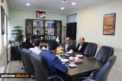 ملاقات آقای صدیقی مسئول بسیج دانشجویی دانشگاه فرهنگیان کشور با دکتر مسعودی سرپرست دانشگاه فرهنگیان استان