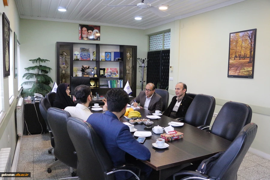 ملاقات آقای صدیقی مسئول بسیج دانشجویی دانشگاه فرهنگیان کشور با دکتر مسعودی سرپرست دانشگاه فرهنگیان استان 2