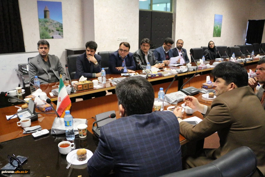 جلسه عاملین مالی آموزش و پرورش شهرستان /مناطق استان گلستان با اداره امور مالی دانشگاه فرهنگیان استان 4