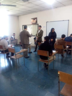 بازدید معاون هماهنگی و مسئولین استانی از امتحانات پایان ترم دانشجو معلمان به روایت تصویر 3