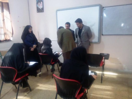 بازدید معاون هماهنگی و مسئولین استانی از امتحانات پایان ترم دانشجو معلمان به روایت تصویر 8