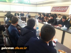 نشست صمیمی دکتر ثنایی سرپرست پردیس آیت الله خامنه ای گرگان و آقای دوجی مدیر آموزش و پرورش مراوه تپه بادانش آموختگان و متعهدین خدمت در اداره آموزش و پرورش مراوه تپه 2